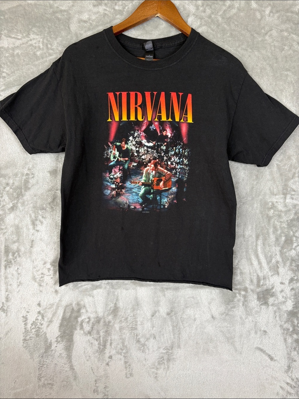 NIRVANA 2008 Black Concert Grunge Graphic Tee Mn’s M